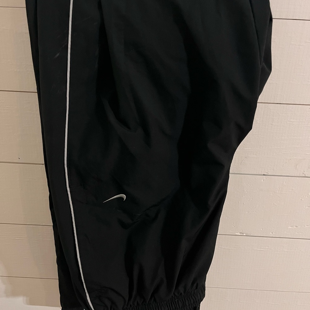 Nike Black Jogger Sweatpants with Elastic Cuffs
